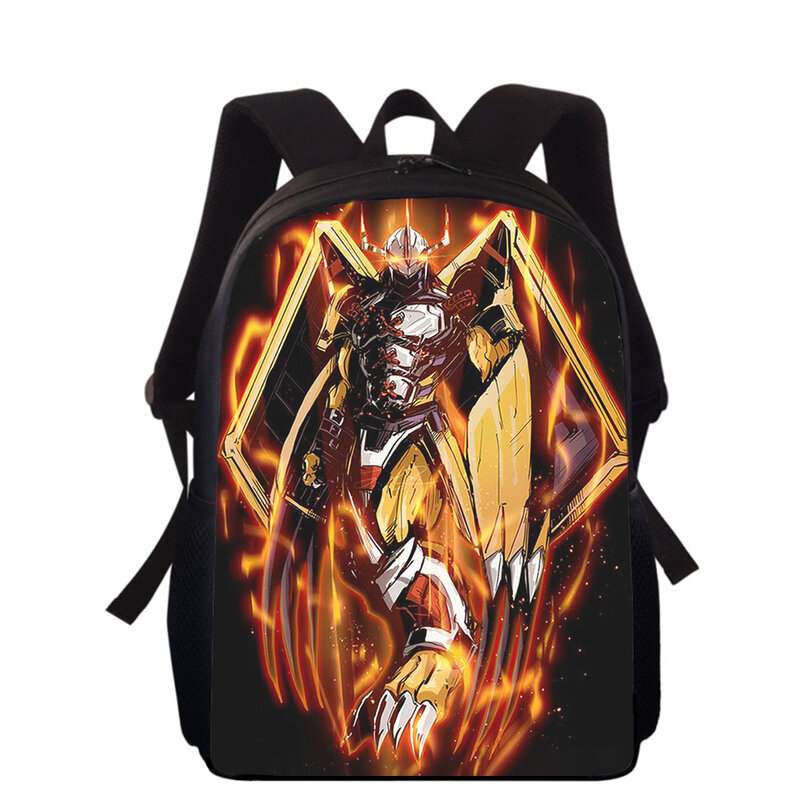 Digital monster Digimon 16" 3D Print Kids Backpack Primary School Bags for Boys Girls Back Pack Students School Book Bags