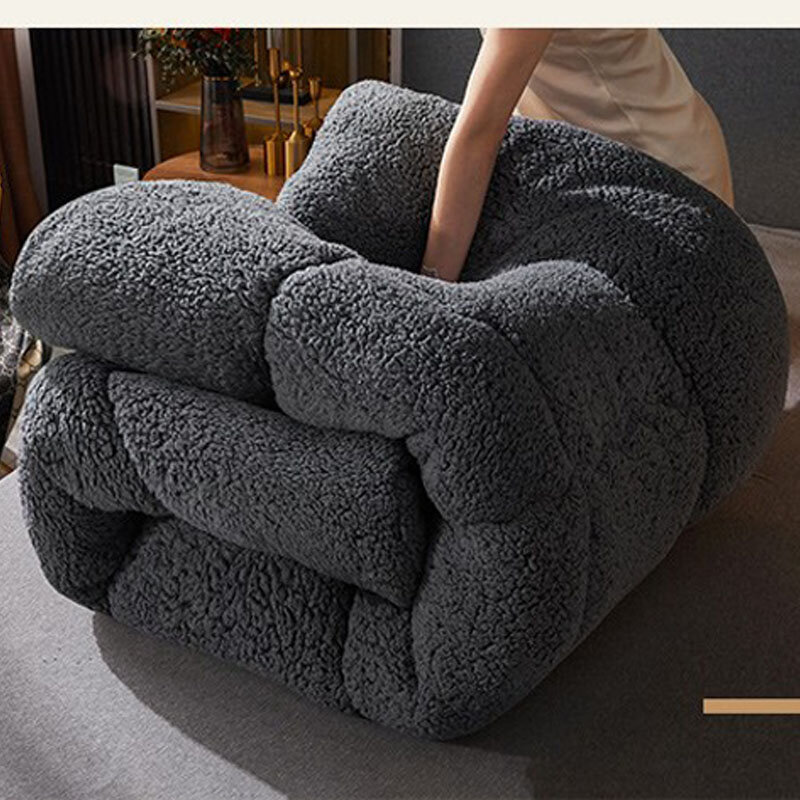 Winter Thicken Plush Warm Bed Mattress Bedroom Furniture Soft Tatami Floor Foldable Sleeping Pad Mat