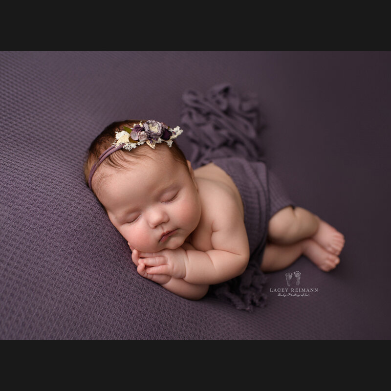 Neugeborene Requisiten für die Fotografie weiche Waffel Stoff Baby Fotografie Paket Fotografie Studio Neugeborene Decke