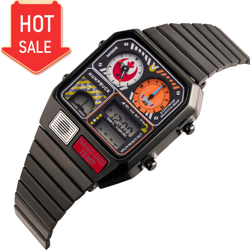HUMPBUCK-Relógio de pulso estilo clássico, atemporal, elegância, design versátil, best-seller para buscar luxo discreta