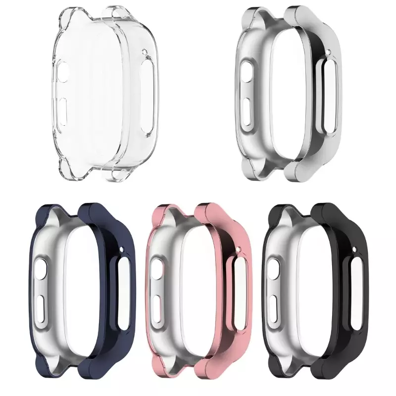 For Xplora X5 Play Protective Cover Case Child Smart Watch Electroplated TPU Screen Protector Shell Frame Case Cover Accessories
