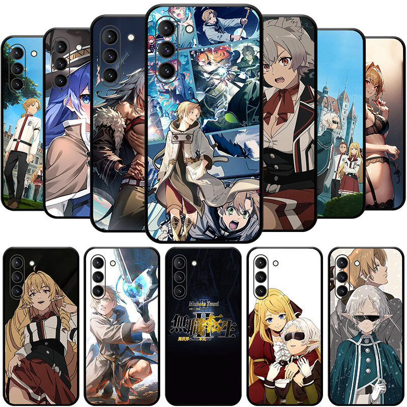 Mushoku Tensei: Jobless Reincarnation 2 Roxy Rudeus Phone Case for SAMSUNG Galaxy S23 Ultra S22+ S21 FE S20 A54 Note20Plus A53