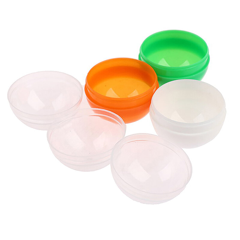 50Pcs/lot Mini 32MM Clear Transparency Plastic Capsule Toy Surprise Ball Tiny Container Making Things Model Gashapon toy
