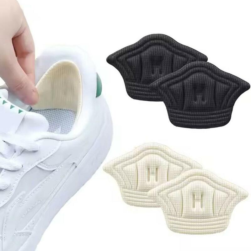 Bantalan Sol dalam sepatu olahraga, 1 pasang bantalan sol dalam ringan untuk sepatu olahraga ukuran dapat disesuaikan stiker belakang antiaus