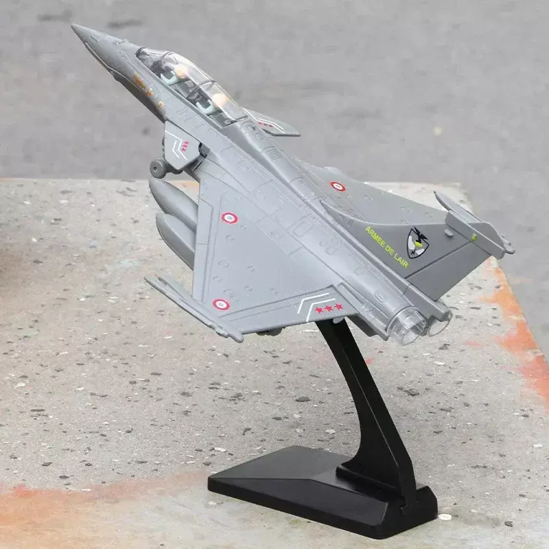 Modèle d'avion de chasse en alliage, Force de retour acousto-optique, Caymilitary, jouet, ornement, cadeau, F546