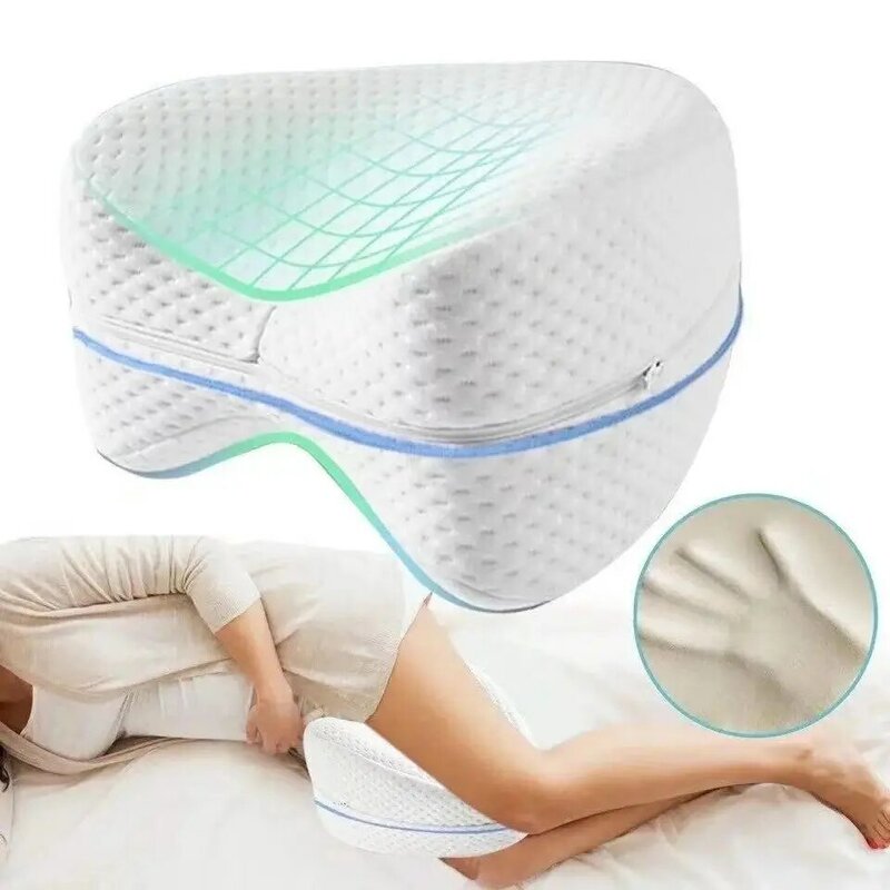 Ортопедическая подушка для снятия боли в суставах бедер и бедер, подушка из пены с эффектом памяти для дома, хлопковая подушка для ног