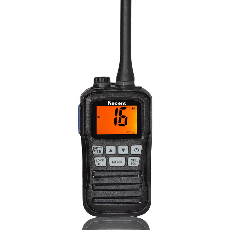 Walkie-talkie flotante de mano, Radio marina VHF, IP67, resistente al agua, 156.000-163.275MHz, RS-25M recientes