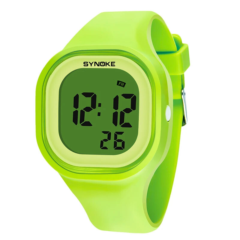 어린이 시계 12 세 이상 SYNOKE 브랜드 디지털 시계, 방수 학생 소년 시계 스포츠 손목 시계 소녀 아이