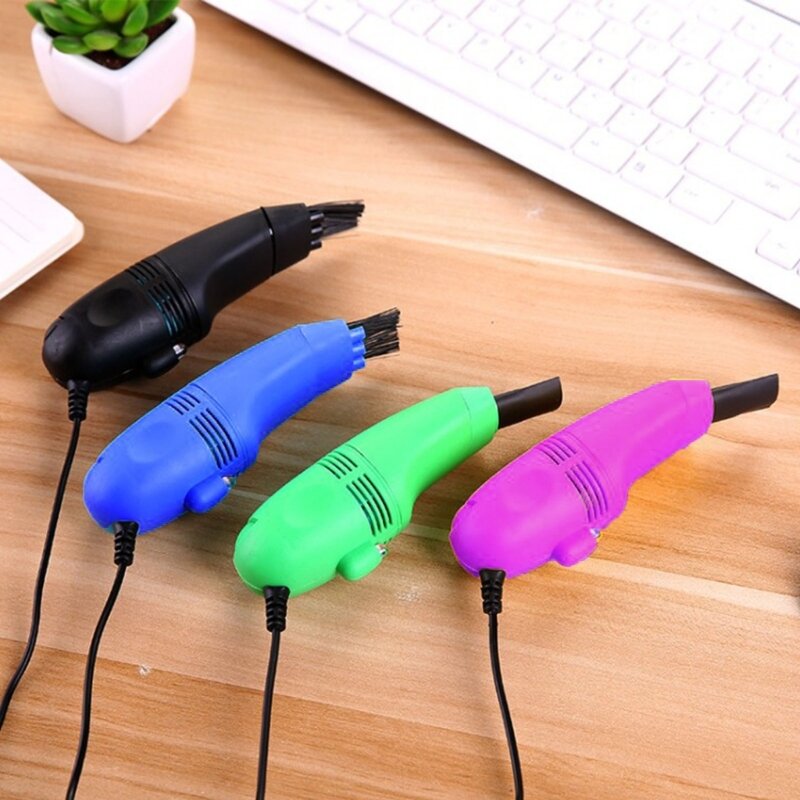 Portable Mini USB Keyboards Vacuum Cleaners Micro Computer Cleaner Dust Brush
