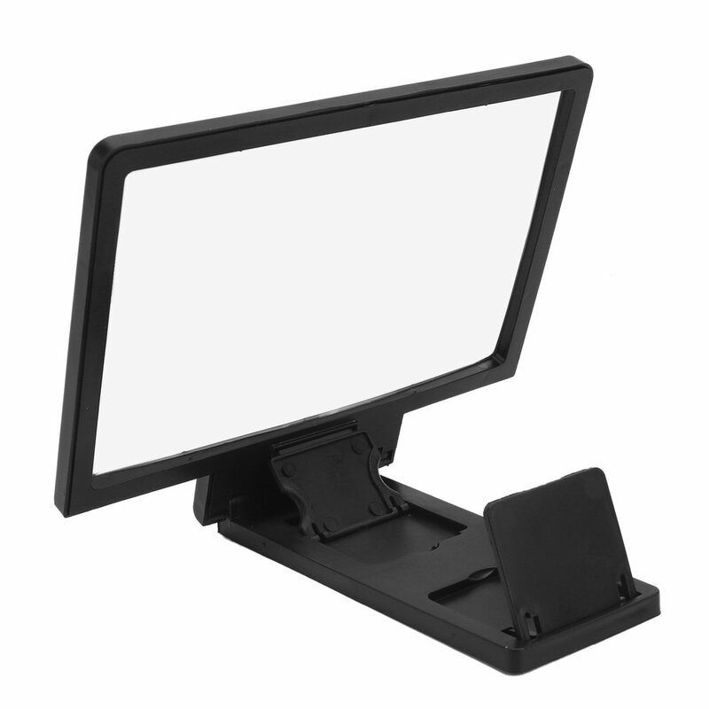 Hot Mobile Phone Screen Magnifier Eyes Protection Display 3D Video Screen Amplifier Folding Enlarged Expand Stand Holder