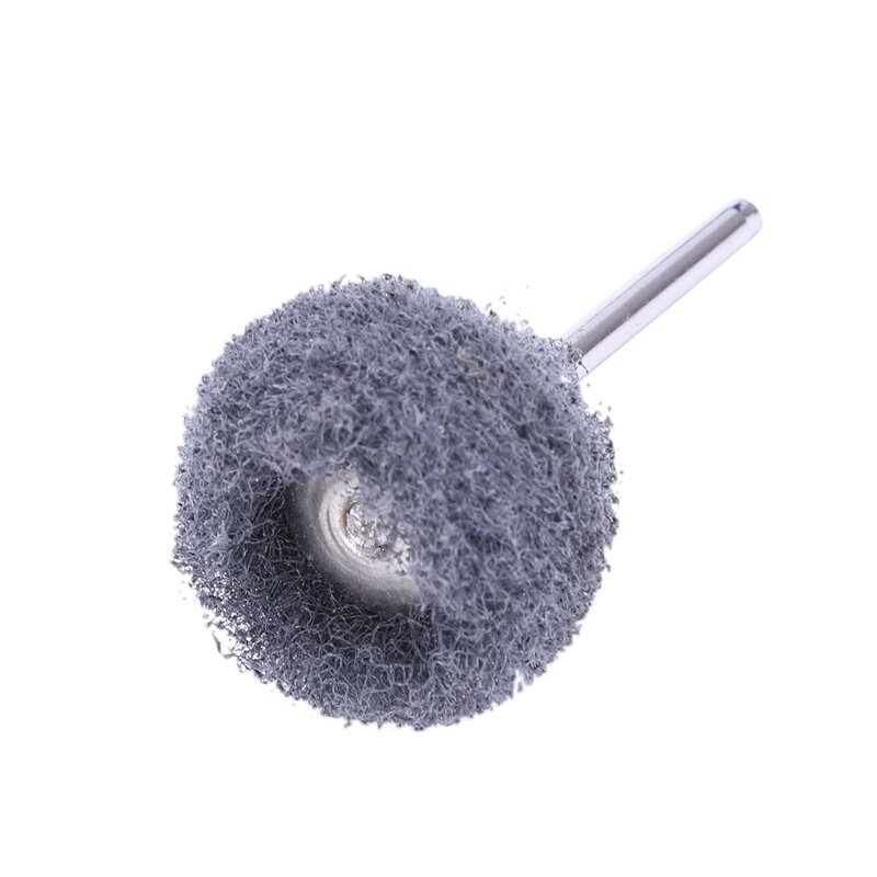 Cabezal de cepillo abrasivo para pulido Dremel rotativo, rueda pulidora de 24 piezas