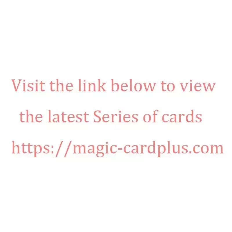 Magic Proxy Folie hochwertige Karten die einen Ring Dreieck Stempel Walking Ballista Sammeln Proxies