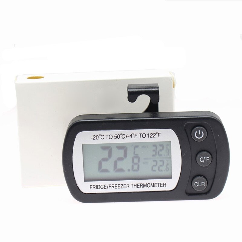 Termometro per frigorifero con display LCD agganciato Termometro digitale per congelatore G6KA
