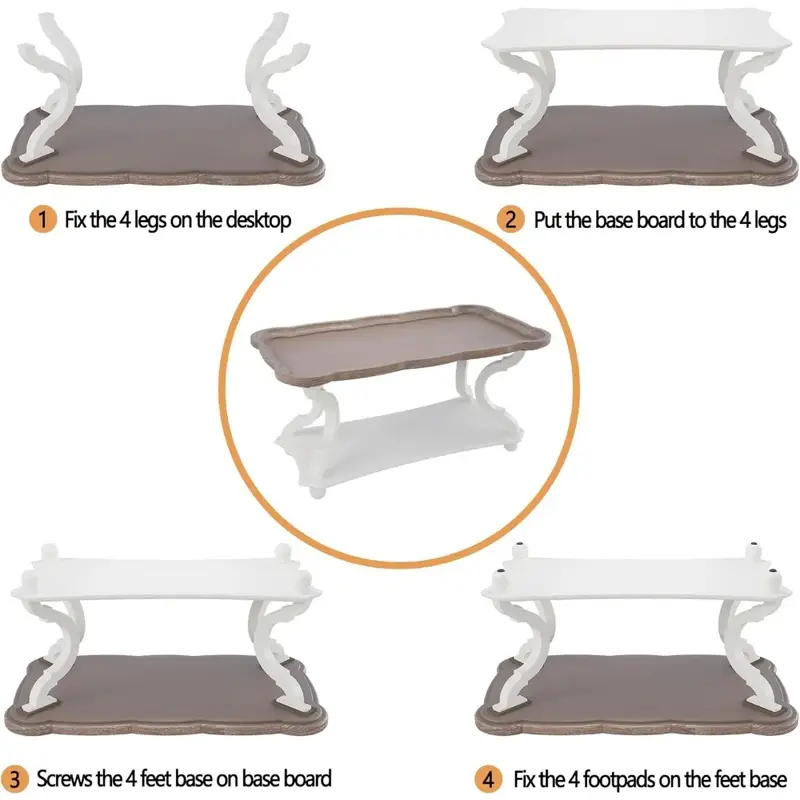 Tavolino da caffè divano tavolo con vassoio naturale Top e gambe scolpite tavoli centrali per camere adatto per soggiorno camera da letto caffetteria