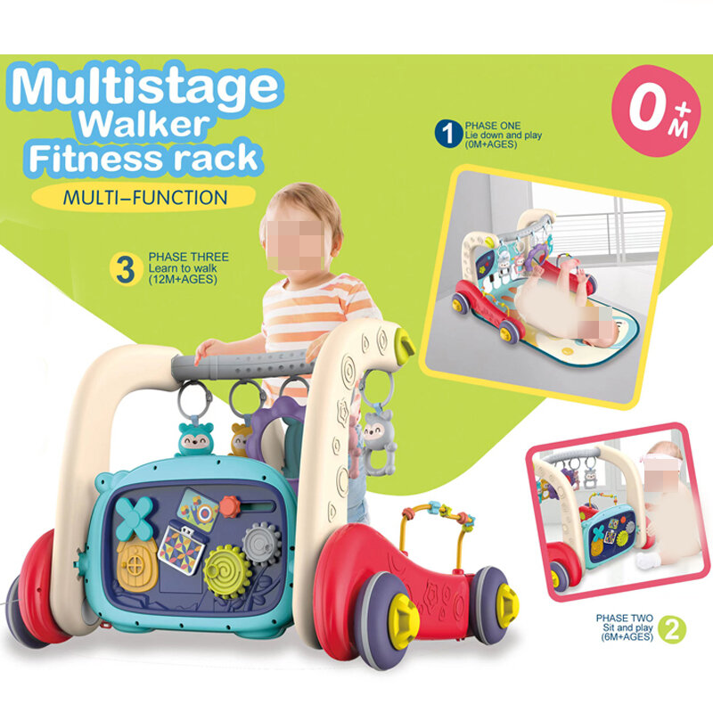 Multi Stage Walker kriechen Lernpult Klavier Spielzeug Baby Spiel matte Aktivität Fitness studio