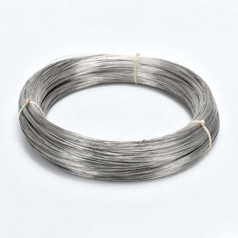 5/10M Cr20Ni80 filo di riscaldamento fili di resistenza del filo di nichelcromo per il taglio del filo di riscaldamento in lega di schiuma diametro 0.1-1.5mm