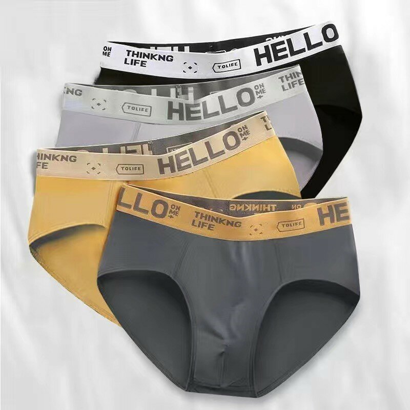 Men's Briefs Mens Underwear Sexy Shorts Men's  Panties Breathable Male Elastic Underpants Calzoncillos Para Hombres Large Size