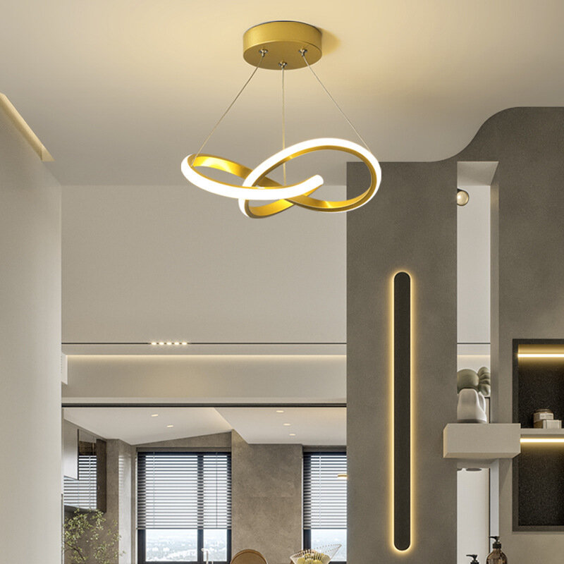 Plafonnier LED au Design Moderne, Luminaire Décoratif d'Nik, Idéal pour un Salon, une Chambre à Coucher, un délégations ou un Bureau