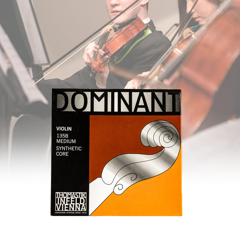 Violino String Thomastik Dominant 135B Medium Violin Strings 4/4 Strings G D A E Strings Fiddle Strings Set Orchestra Violinist