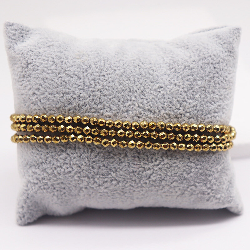 Ensemble de bracelets en perles de riz réglables, design en forme de cœur, cristal géométrique, bohème tricoté à la main, marée simple
