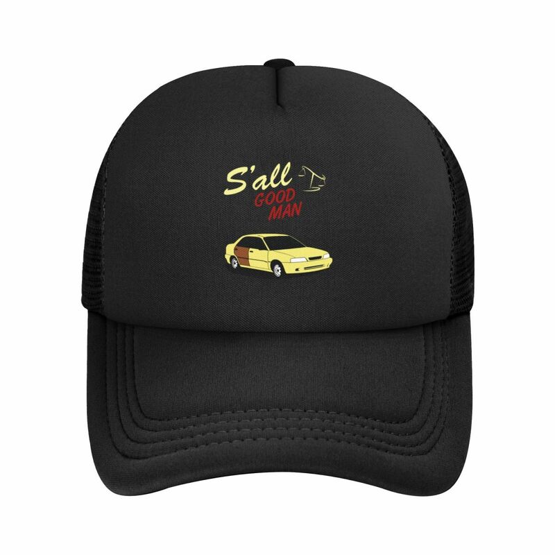 قناع سيارة شاول غودمان للرجال ، مكالمة أفضل ، قبعة بيسبول ، قبعات شبكية ، بلغت الذروة ، للبالغين