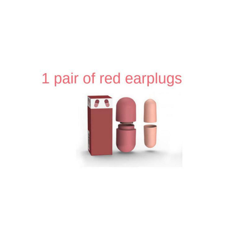 Mudo Anti-Noise Rebound Ear Plugs, macio, lento, dormindo, à prova de som