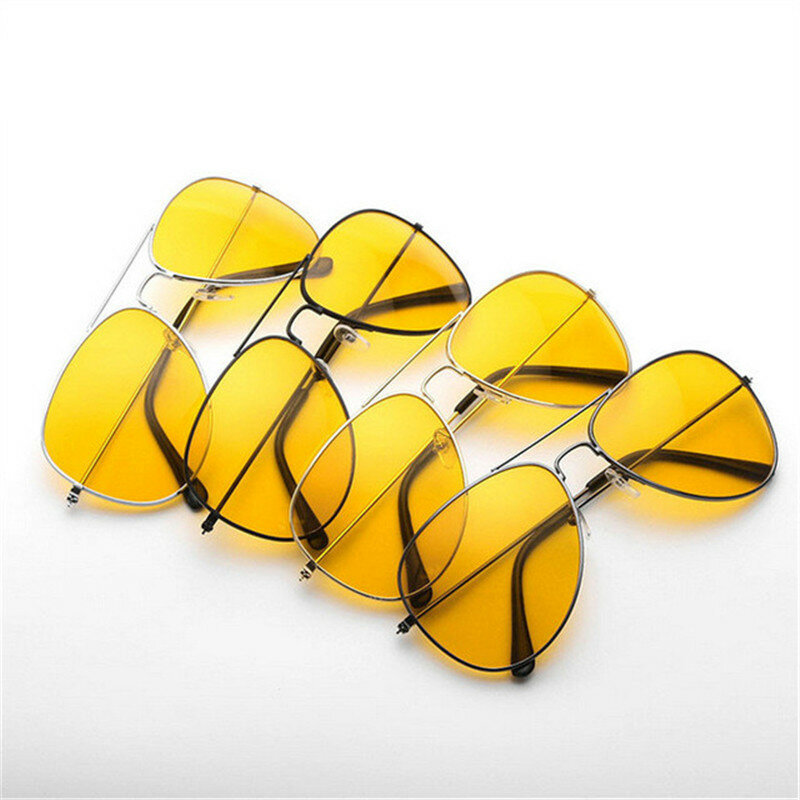 Мужские солнцезащитные очки для водителей очки ночного видения антибликовые желтые солнцезащитные очки для женщин и мужчин очки для вождения