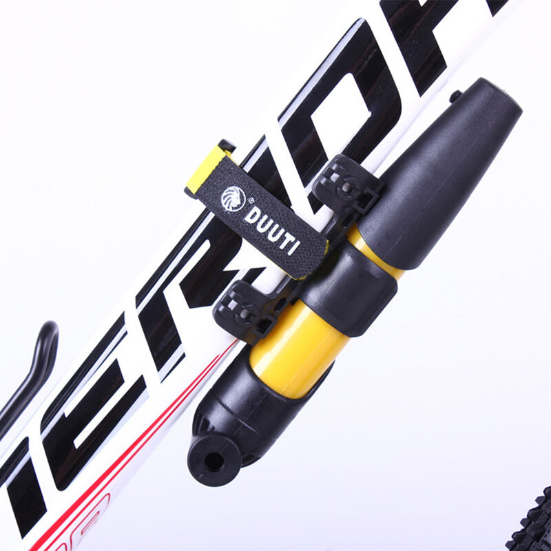 Tali pengikat sepeda 25*2cm kabel pengencang sepeda gunung bagian nilon sepeda jalan warna Solid perban tahan abrasi