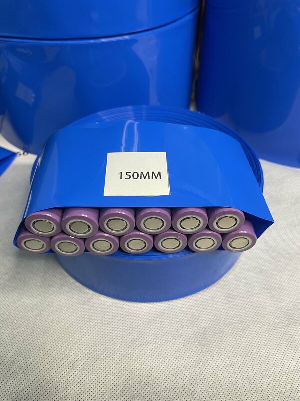 30mm-150mm Breite Lipo batterie PVC-Schrumpf schlauch Schrumpf schlauch Isolierte Folien verpackung Lithium gehäuse Kabel hülse