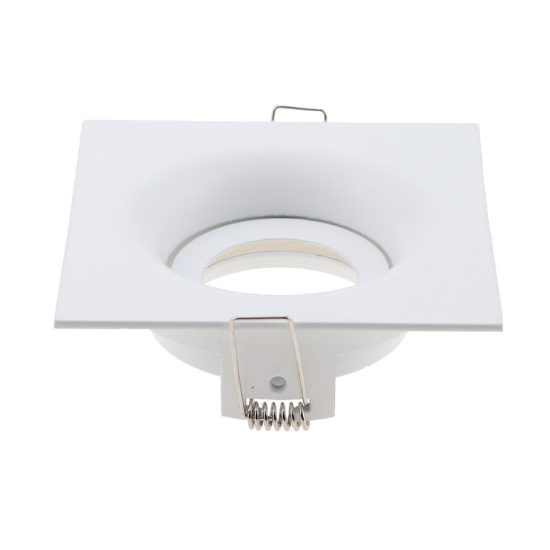 Foco LED con forma de globo ocular para empotrar, lámpara de aleación de Zinc, marco blanco y negro