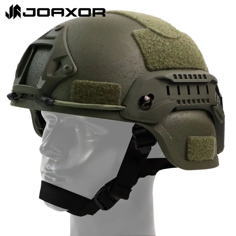 JOAXOR MICH2000 z włókna szklanego hełm taktyczny Anti-smash Airsoft kask specjalny zespół treningowy wagi 1.5kg