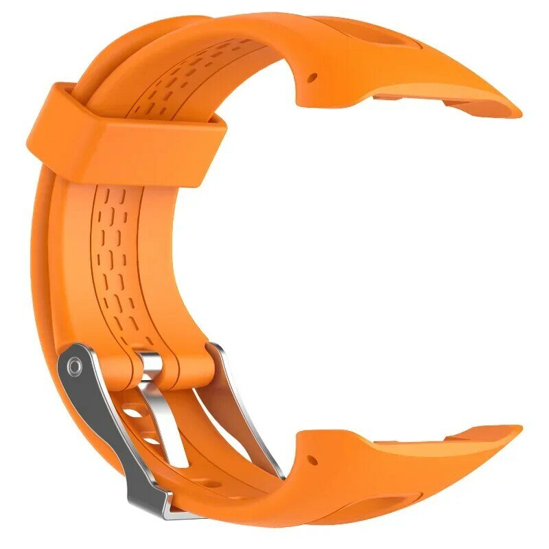 Tali jam tangan silikon pria wanita, 25cm 22cm untuk Garmin Forerunner 10 15 GPS olahraga gelang pelindung