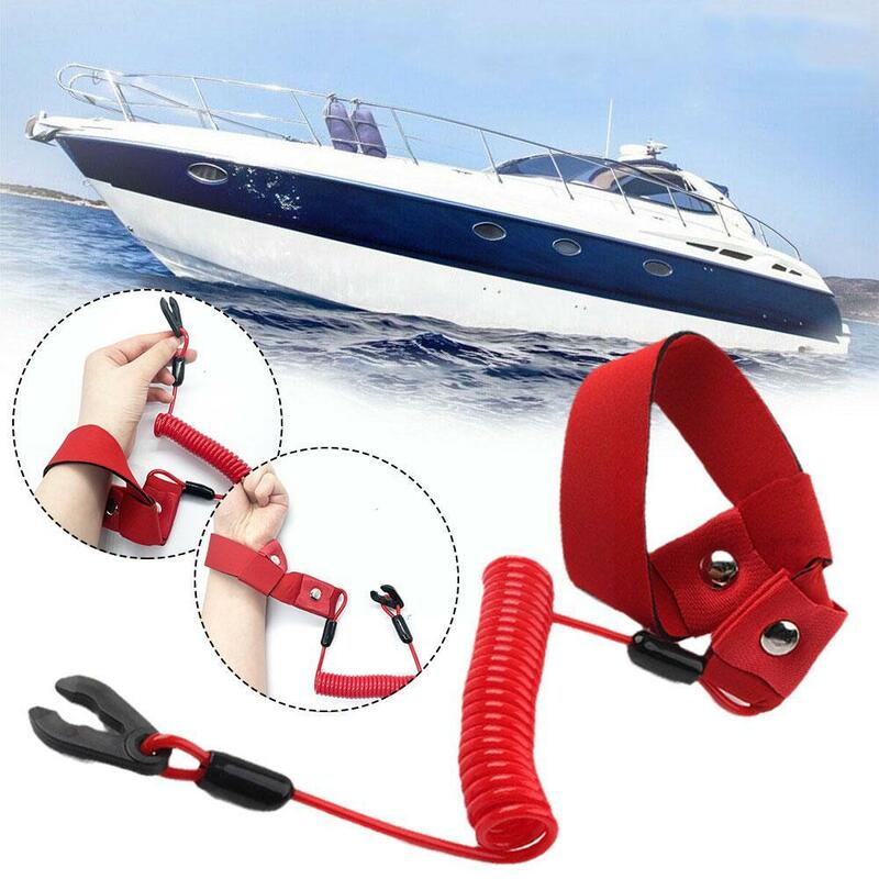 Boat Flameout Rope Universal Outboard Engine Motor Lanyard Kill Stop Switch Safety Rope for Yamaha FX140 O6M0
