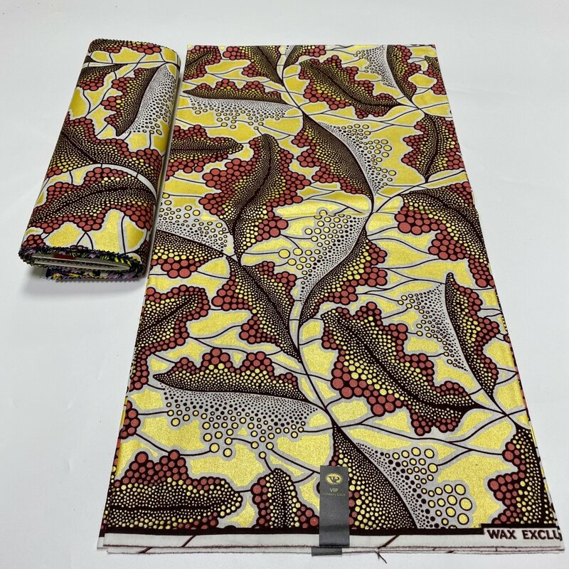 2023 nowe tkaniny Hollandai nigeryjski hollande druk woskowy materiał wysokiej jakości afrykański wosk Ghana tkaniny do patchworku Y6