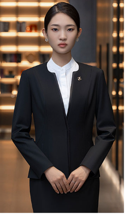 Suit professional suit female hotel overalls beauty property front desk stewardess uniform