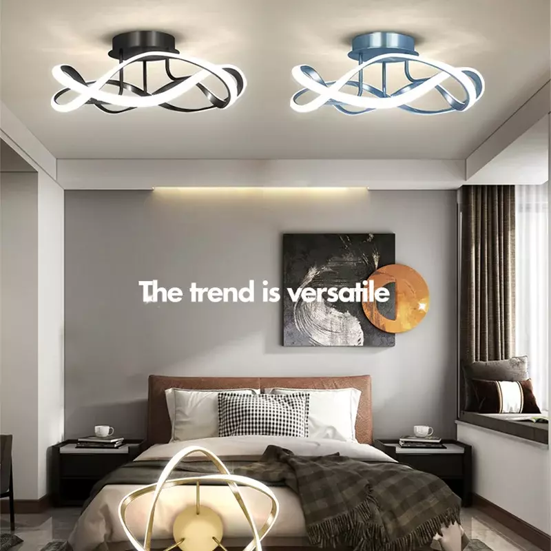Lâmpada moderna do teto LED, Lustre para sala de estar, sala de jantar, quarto, corredor, varanda, Home Decor, iluminação interior