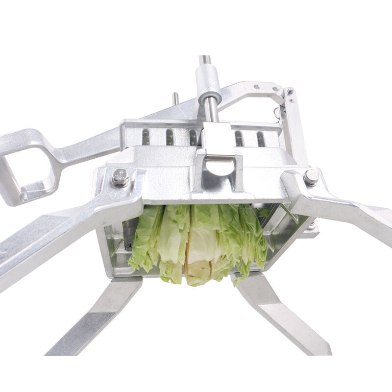 Cortadora de lechuga y repollo multifuncional Vertical comercial, cortadora Manual de frutas y verduras