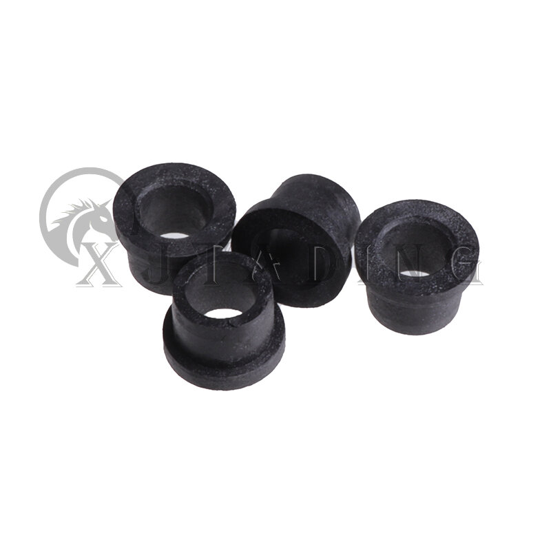 4PCS Bushing Round Hollow Grommet Hole Plug O-rings Sealed Gasket For ATV Front A-Arm Bushings Steering Strut Knuckle Spindle