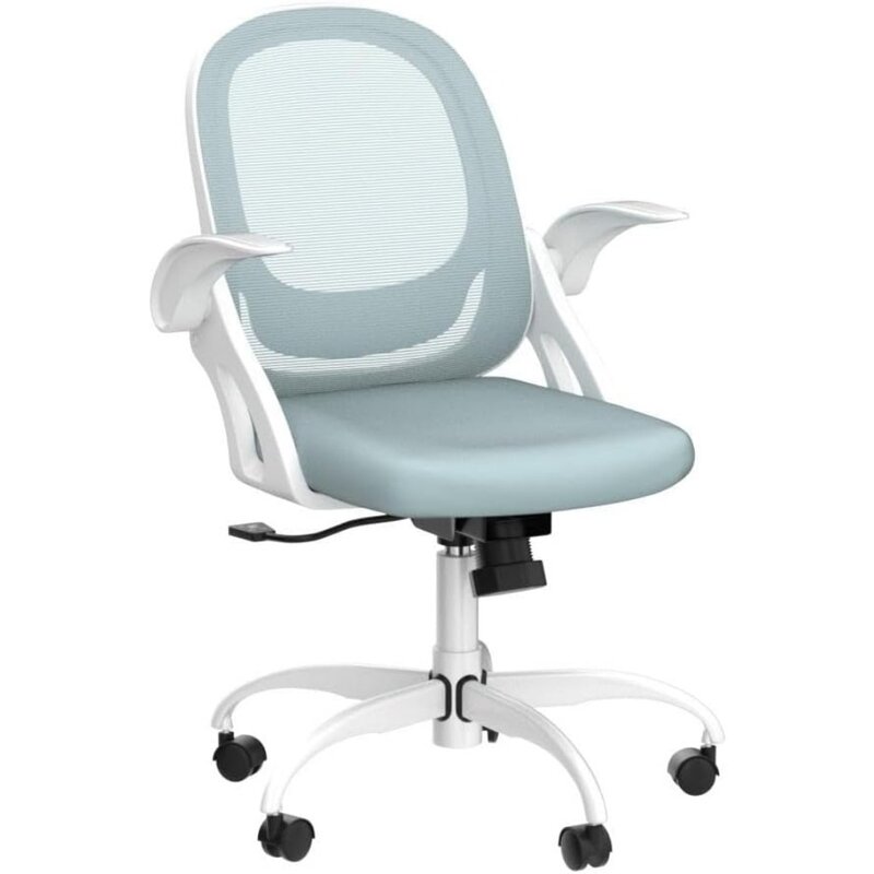 Удобное эргономичное вращающееся компьютерное кресло для дома и офиса, компьютерное кресло из дышащей сетки для поддержки поясницы