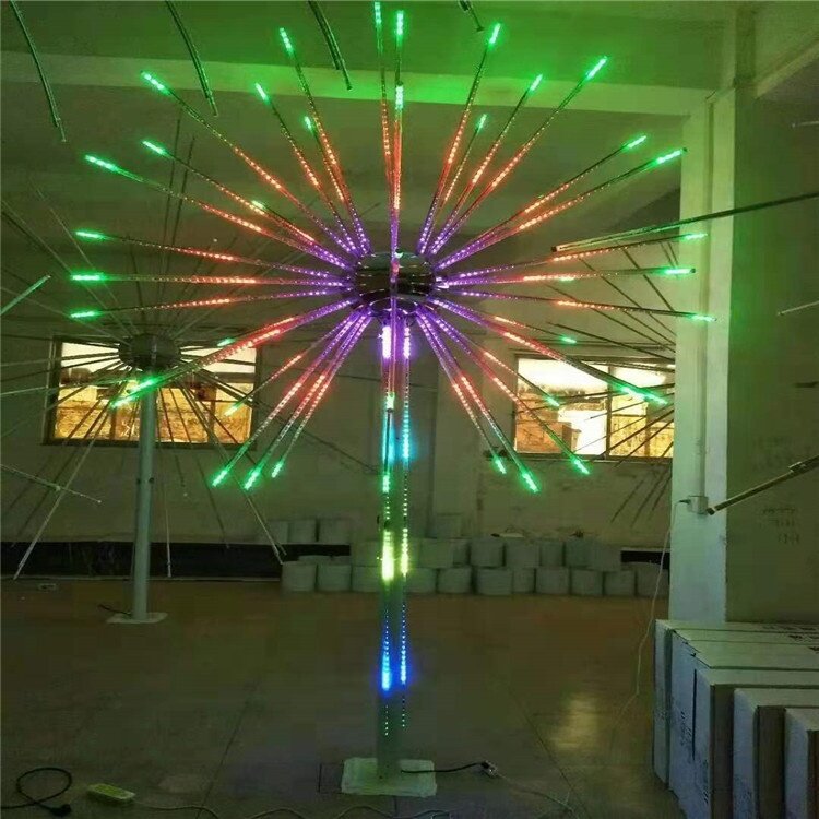LED-Feuerwerk im Freien