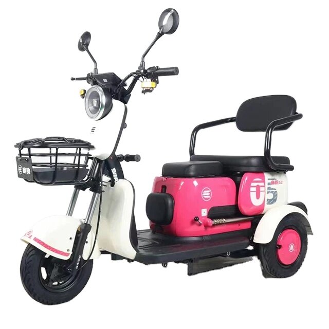 Citycoco triciclo elétrico, Passageiros e Carga, Dual-Purpose Mobilidade Scooter, Família veículo recreativo, The Latest, Mobilidade