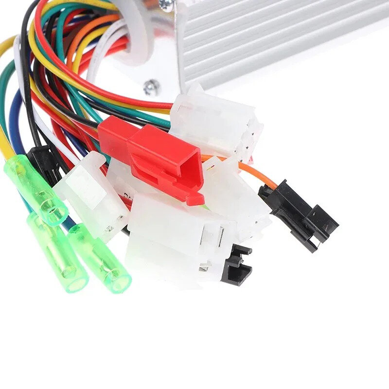 350W 36V/48V Intelligent Brushless Controller 6Tube Universal Self-Learning Electric Vehicle Full-Function Accessories