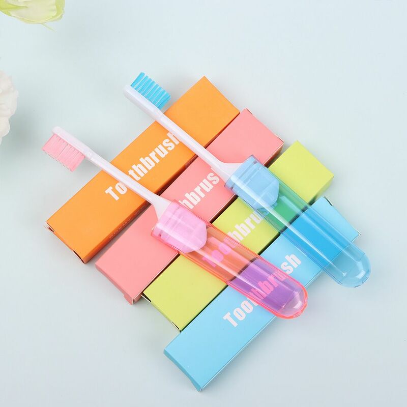Folding Toothbrush Portable Travel Camping Outdoor Tooth Brush Business Trip Soft Toothbrush Oral Cleaning Tools