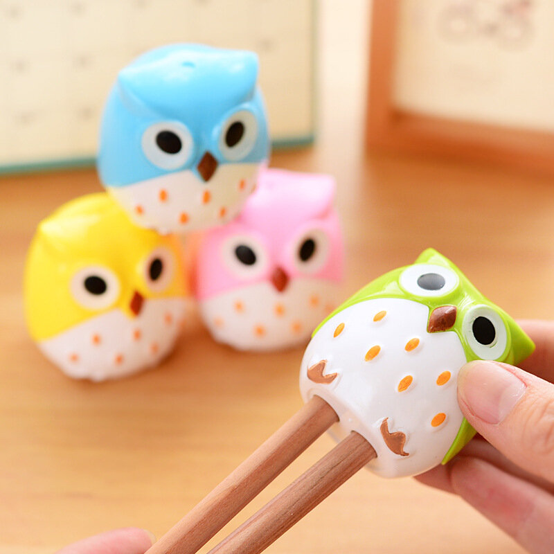 3pcs Cute Pig and Animal Shaped Pencil Sharpeners Kid's Favorite School and Office Supplies Korean Stationery Multicolor Color