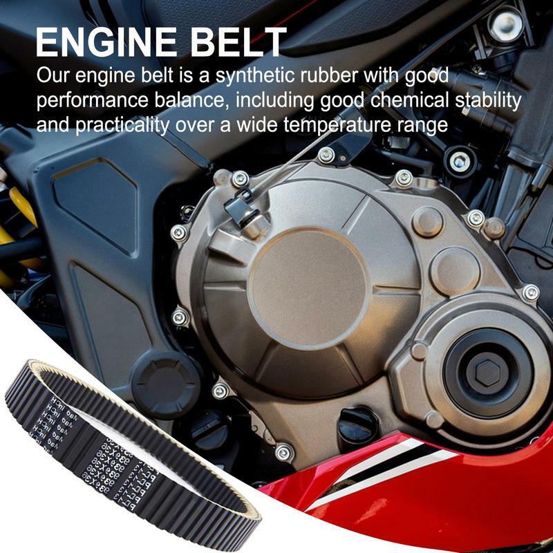 Automotive Clutch Drive Belt, Serpentine Belt, Starter Engine Belt, Motocicleta Acessórios