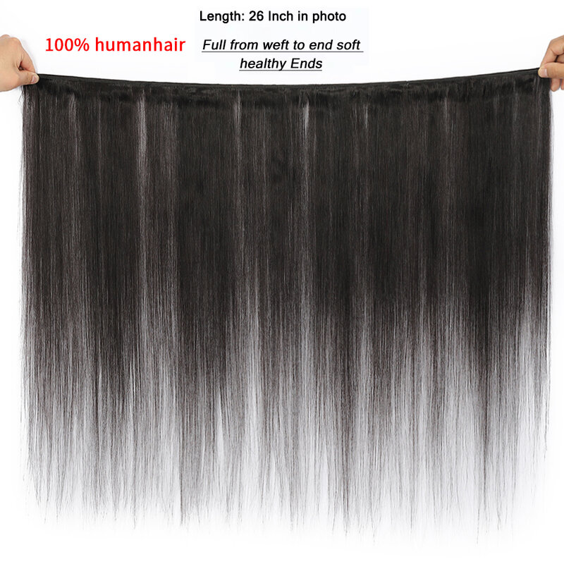 12A peruwiańskie proste włosy wiązki 100% ludzkie włosy splot wiązki 8-30 cali 1/2/3/4 Pcs do przedłużania włosów dziewiczy naturalny kolor