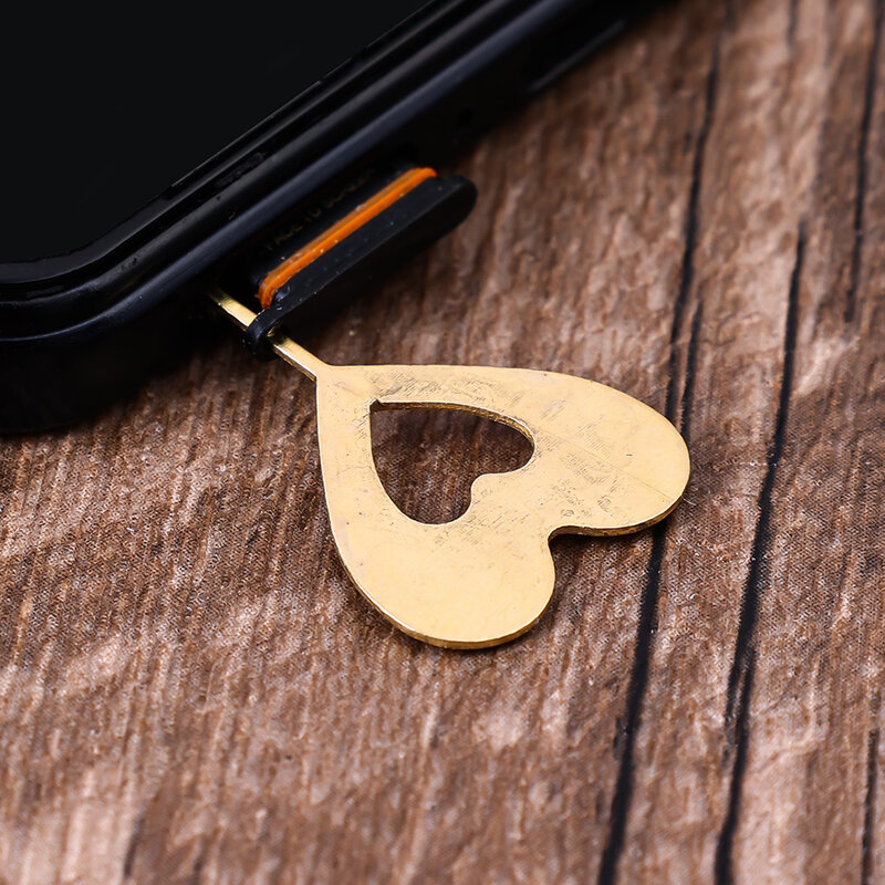 Luxury Golden Sim Card Tray Pin Eject Removal Tool Needle Opener Ejector for Iphone Samsung Ejecting Smartphone Phone Use Tools