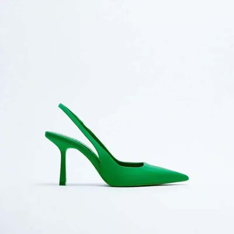 2024 nuove scarpe da donna di moda estiva scarpe a punta tacchi alti décolleté da donna poco profonde sandali da donna a spillo Zapatos De Mujer