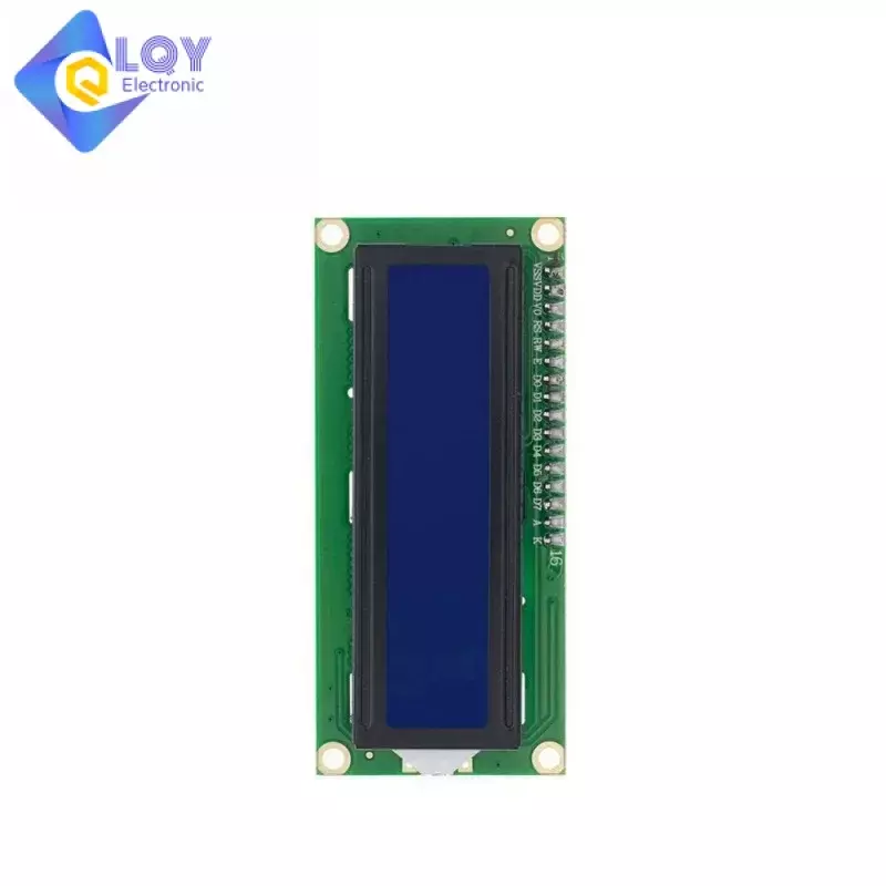 LCD1602 modul LCD 1602 layar biru/kuning hijau 16x2 karakter tampilan LCD PCF8574T PCF8574 IIC I2C Antarmuka 5V UNTUK arduino