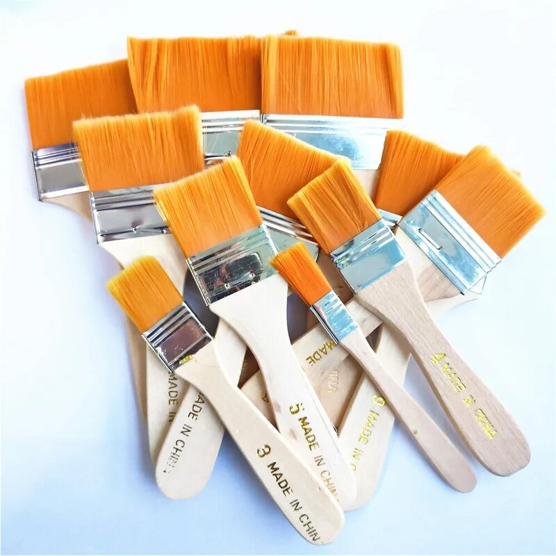 Nylon Scrubbing Brushes Woodworking Cleaning Tool Barbecue Soft Bristle Dusting Oil Painting Non Shedding Dropshipping